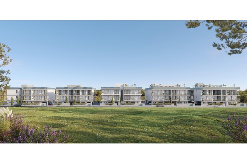 Pafos, Wspaniały kompleks apartament&oacute;w położony w urokliwym miasteczku Jeroskipu