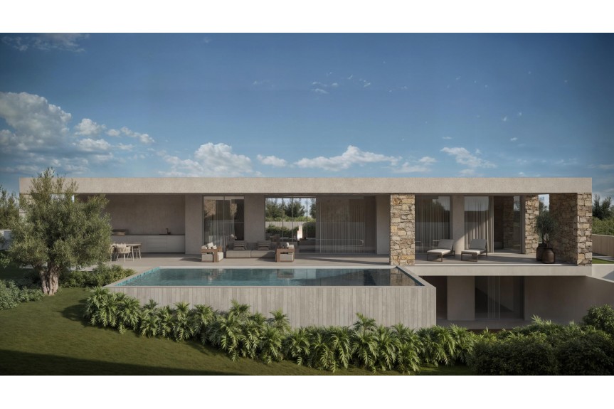 pafos, Pafos, Wyjątkowy projekt willi położony w prestiżowej dzielnicy High Sea Caves w Pafos