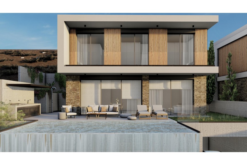 Pafos, Project of two exclusive villas in Geroskipou Paphos