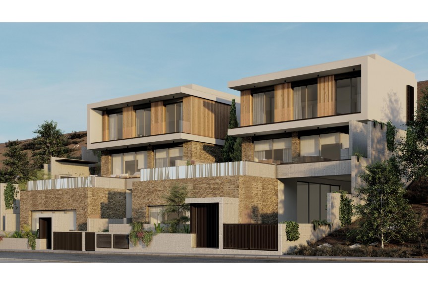 Pafos, Project of two exclusive villas in Geroskipou Paphos