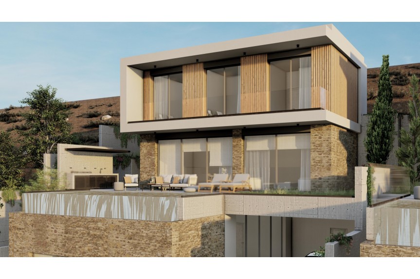Pafos, Project of two exclusive villas in Geroskipou Paphos