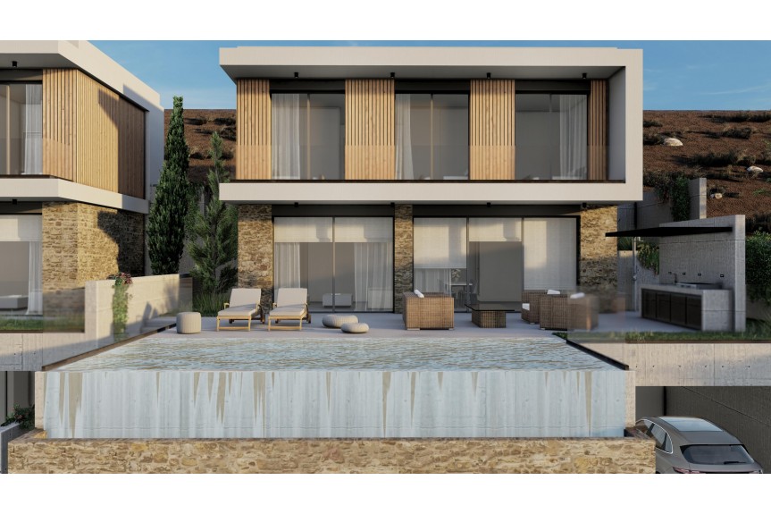 Pafos, Project of two exclusive villas in Geroskipou Paphos