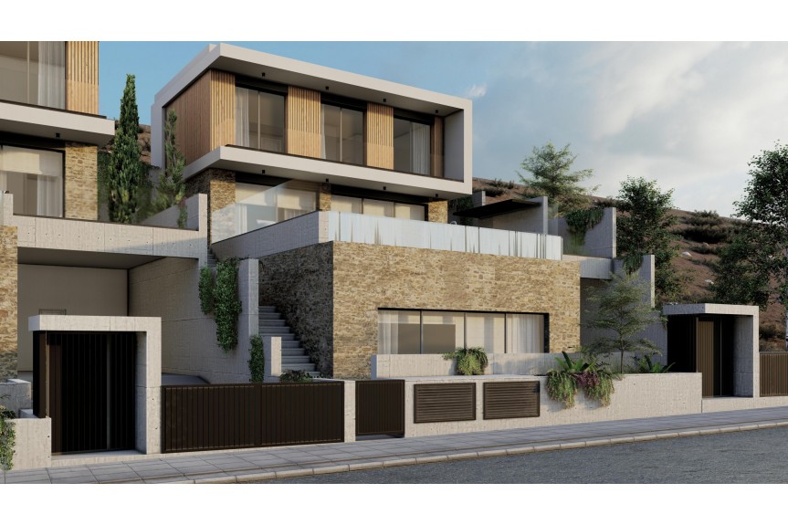 Pafos, Project of two exclusive villas in Geroskipou Paphos
