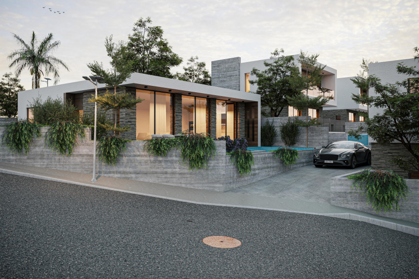 Pafos, Prestigious collection of luxury detached villas located in Pegeia