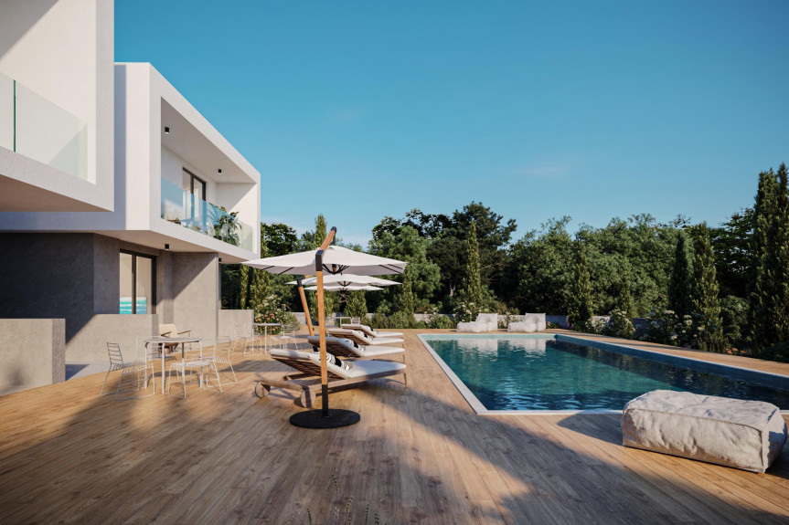 Pafos, Complex of apartments in Paphos, Chloraka