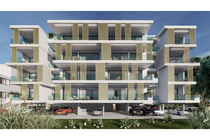 Pafos, Ekskluzywny projekt 56 luksusowych apartament&oacute;w i p&oacute;łolimpijskiego basenu!