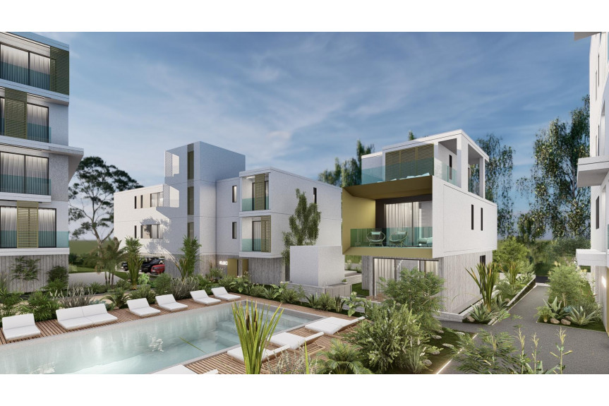 Pafos, Ekskluzywny projekt 56 luksusowych apartament&oacute;w i p&oacute;łolimpijskiego basenu!