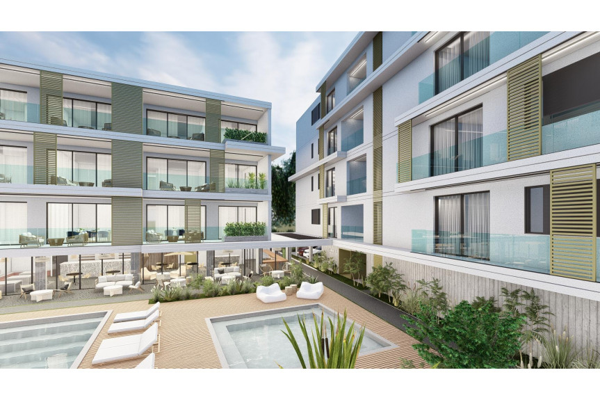 Pafos, Ekskluzywny projekt 56 luksusowych apartament&oacute;w i p&oacute;łolimpijskiego basenu!
