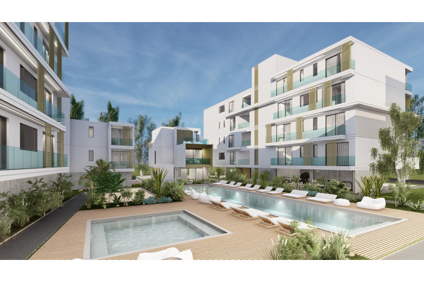 Pafos, Ekskluzywny projekt 56 luksusowych apartament&oacute;w i p&oacute;łolimpijskiego basenu!