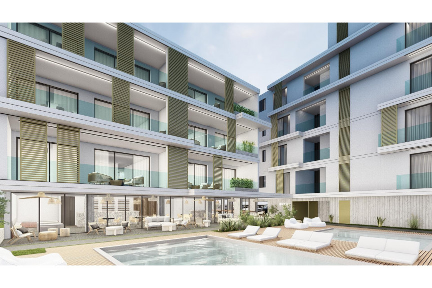 Pafos, Ekskluzywny projekt 56 luksusowych apartament&oacute;w i p&oacute;łolimpijskiego basenu!