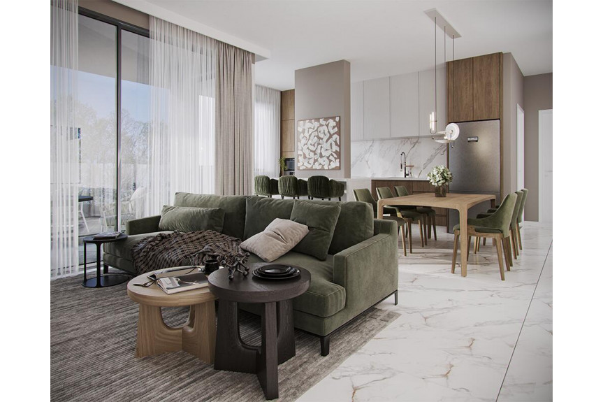 Pafos, Ostatni przestronny apartament w Kissonerga, Pafos.