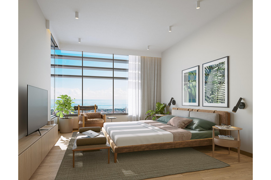 Pafos, Apartments in City Center of Paphos in the middle of the park of colours !