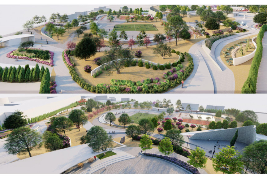 Pafos, Apartments in City Center of Paphos in the middle of the park of colours !