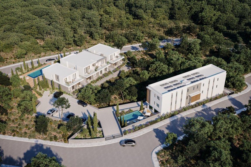 Pafos, Kompleks apartament&oacute;w w Paphos, Chloraka.