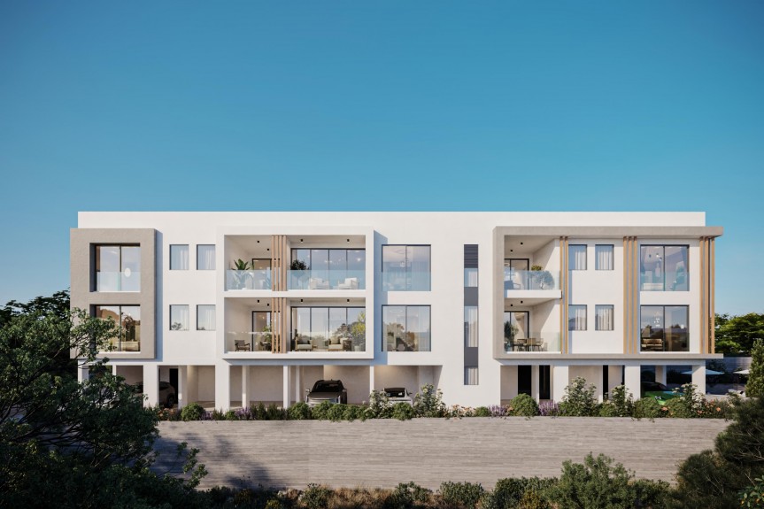 Pafos, Kompleks apartament&oacute;w w Paphos, Chloraka.
