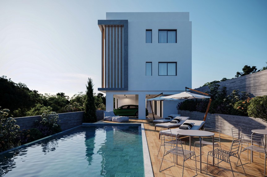 Pafos, Kompleks apartament&oacute;w w Paphos, Chloraka.