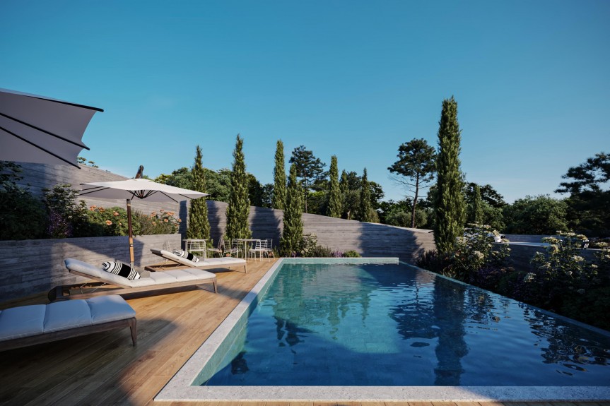 Pafos, Kompleks apartament&oacute;w w Paphos, Chloraka.