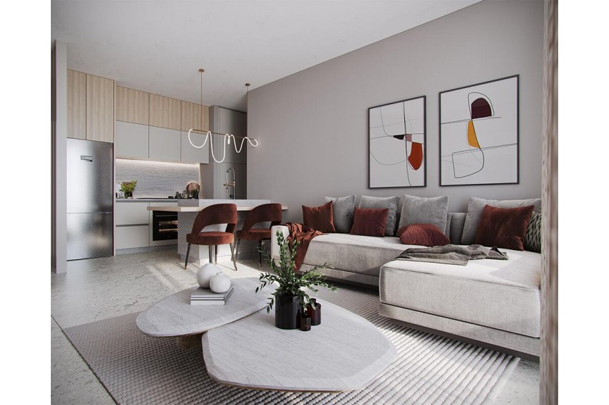 Pafos, Ostatni przestronny apartament w Kissonerga, Pafos.