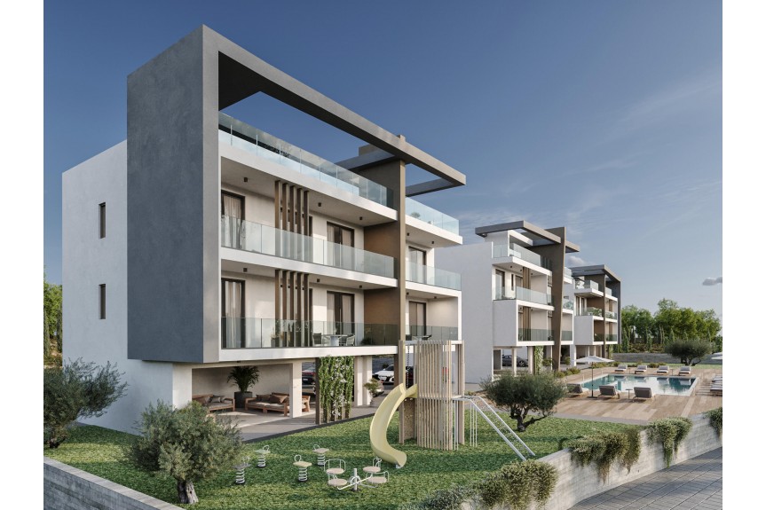 pafos, Pafos, Przytulny projekt w pobliżu lotniska w Pafos