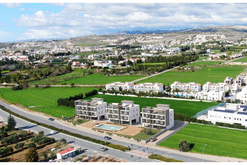 Pafos, Przytulny projekt w pobliżu lotniska w Pafos